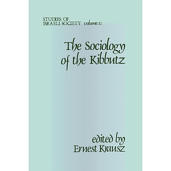 Sociology of the Kibbutz