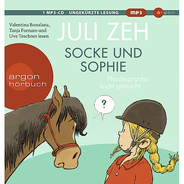 Socke und Sophie,1 Audio-CD, 1 MP3, Juli Zeh
