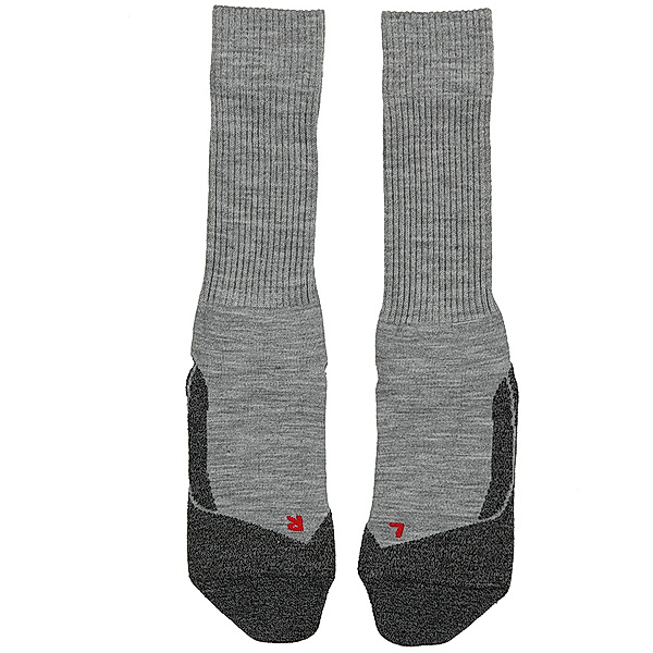 Falke Socken ACTIVE WARM mit Schurwolle in grau