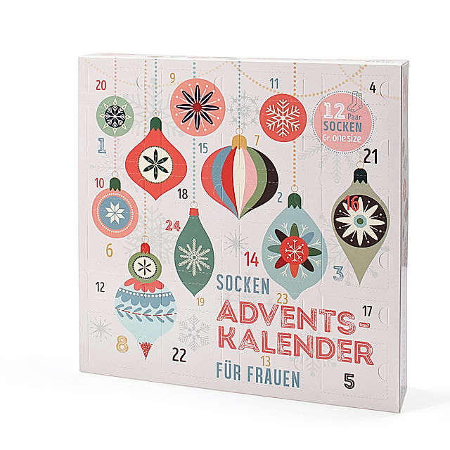 Socken-Adventskalender 2021 für Damen - Kalender bei Weltbild.ch