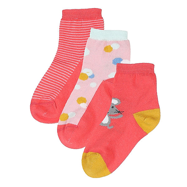 Sigikid Socken BABY GIRL 3er-Pack in pink