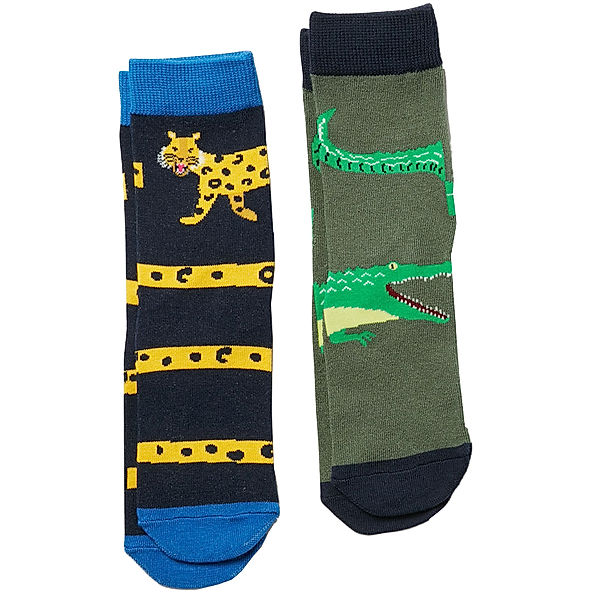 Tom Joule® Socken BRILL BAMBOO - LEO and CROC 2er Pack in bunt