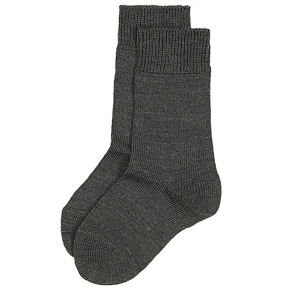 Falke Socken COMFORT WOOL mit Wolle in dunkelgrau