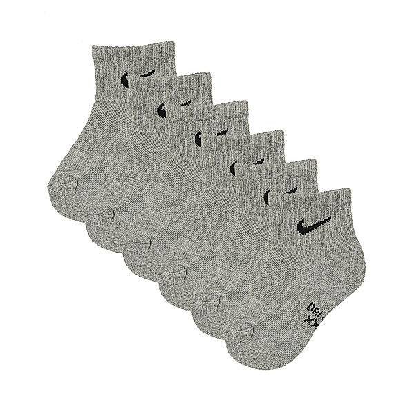 Nike Socken DF PERFORMANCE BASIC ANKLE 6er-Pack in grau melange