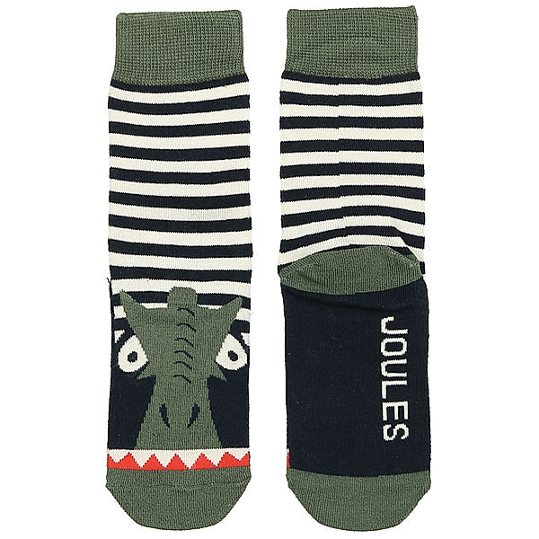 Tom Joule® Socken EAT FEET – DINOSAUR in grün