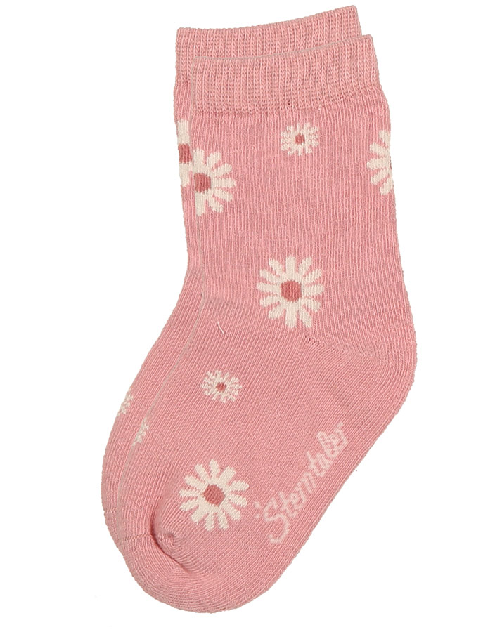 Mädchen Jungen Kinder Socken 3-pack Rosa Erdbeere Streifen Alter 1 2 3 4 5 Anti 