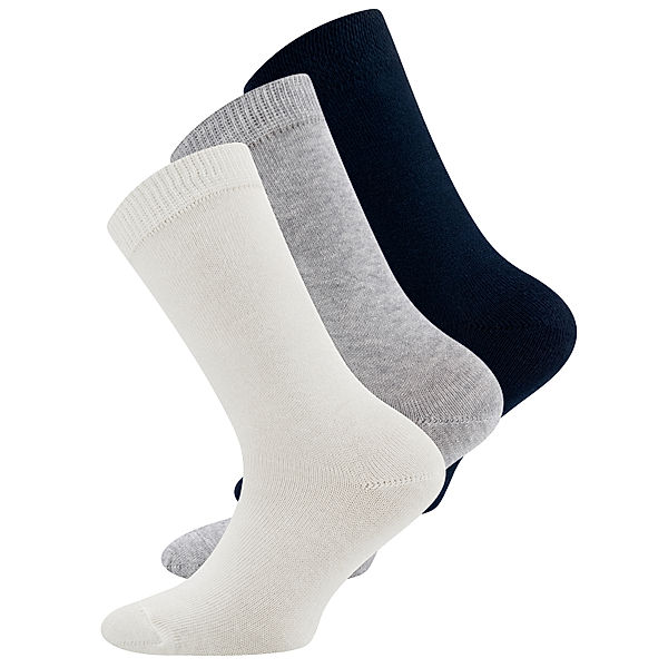 ewers Socken EWERS NO. 205141 3er Pack in latte/marine/grau