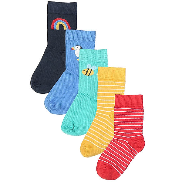 frugi Socken FINLAY - COLOR 5er Pack in bunt