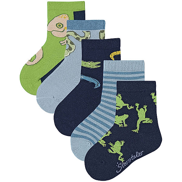 Sterntaler Socken FROSCH 5er Pack in marine