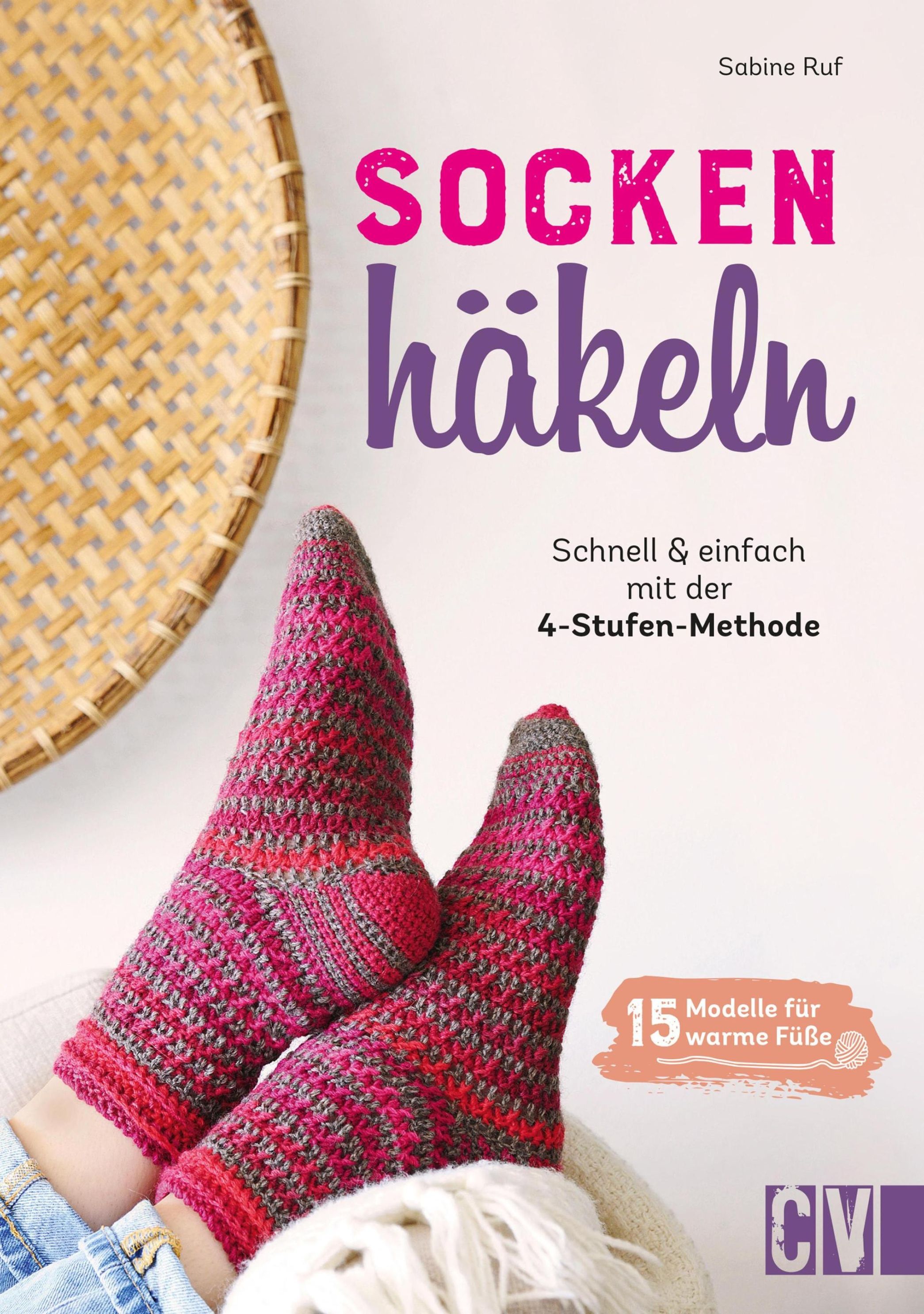 Socken häkeln - Schnell und einfach mit der 4-Stufenmethode eBook v. Sabine  Ruf | Weltbild