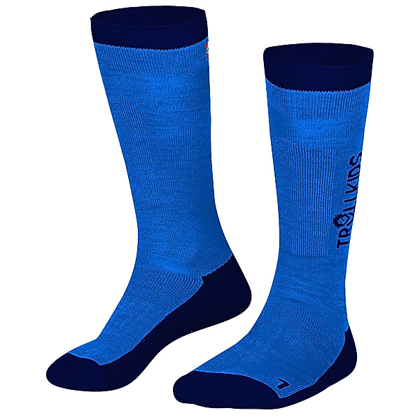 TROLLKIDS Socken KIDS SKI in medium blue/navy