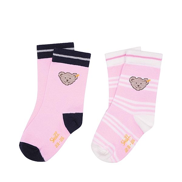 Steiff Socken MELKER 2er Pack in steiff sweet lilac