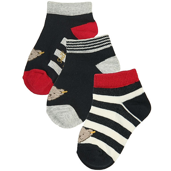 Steiff Socken MIJO 3er Pack in steiff navy