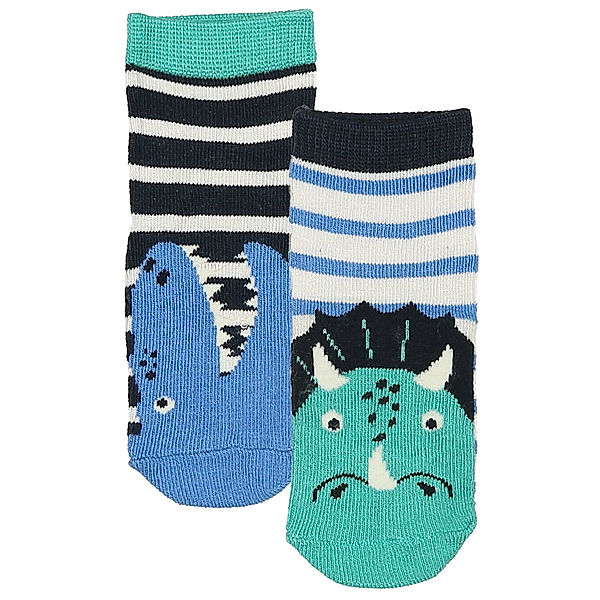 Tom Joule® Socken NEAT FEET – MULTIDINO 2er-Pack in bunt