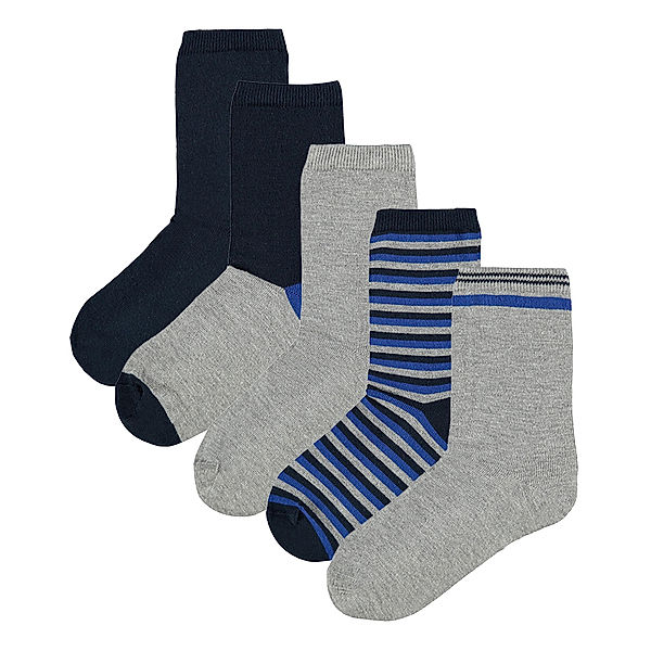 name it Socken NKMVAKS 5er-Pack in grey melange