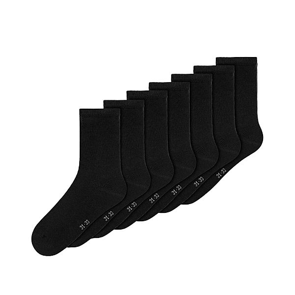 name it Socken NKNSOCK UNI 7er-Pack in black