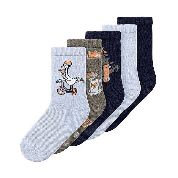 name it Socken NMMVAGN COOL 5er Pack in dark sapphire