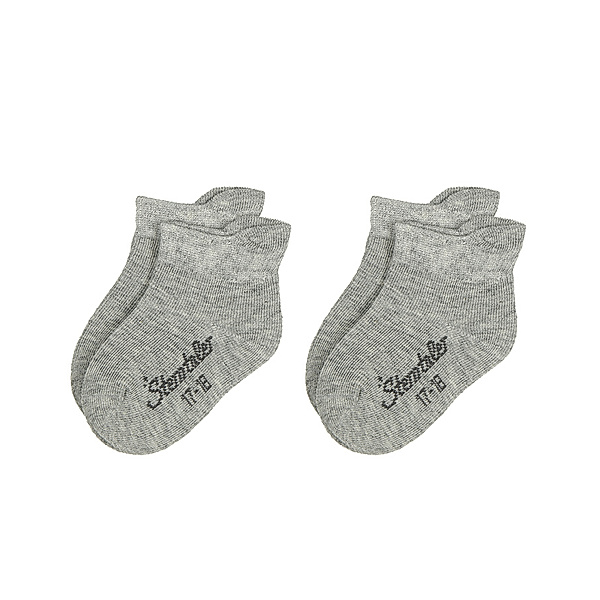 Sterntaler Socken SNEAKER 2er-Pack in grau melange