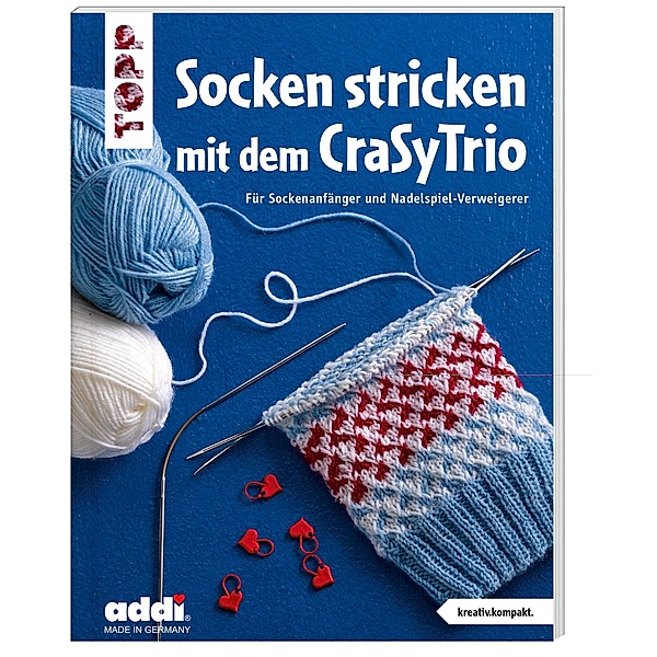 Socken stricken mit dem CraSyTrio, frechverlag
