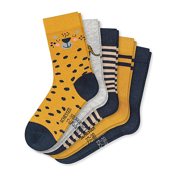 Schiesser Socken TIGER 5er Pack in bunt