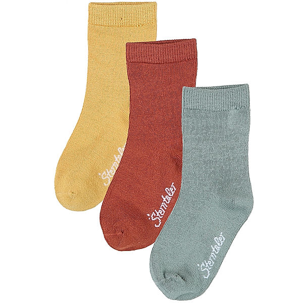 Sterntaler Socken UNIQUE 3er-Pack in gelb