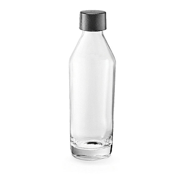 SODAPOP Glaskaraffe 700ml inkl. Bottle Shirt grau für JOY & Sharon Up