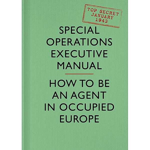 SOE Manual, Special Operations Executive