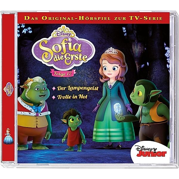 Sofia die Erste - Der Lampengeist / Trolle in Not, 1 Audio-CD, Walt Disney, Sofia Die Erste