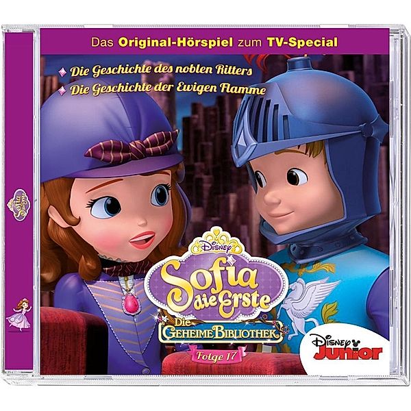 Sofia die Erste - Die geheime Bibliothek 3+4, 1 Audio-CD, Walt Disney, Sofia Die Erste