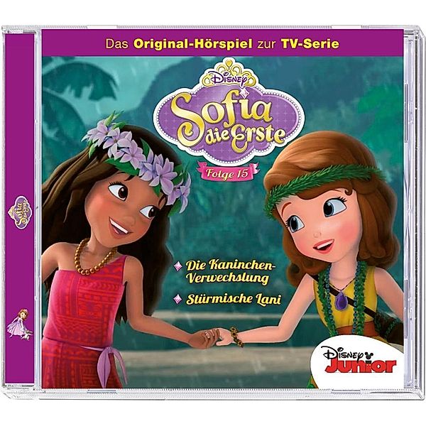 Sofia die Erste - Die Kaninchen-Verwechslung/Stürmische Lani, 1 Audio-CD, Walt Disney, Sofia Die Erste