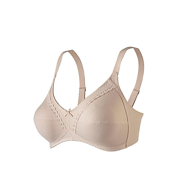 Naturana Soft-BH, genäht, beige (Größe: 90C)