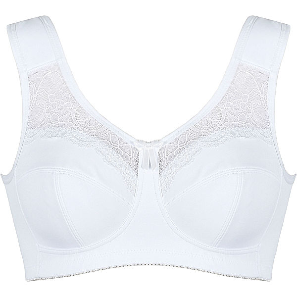 Naturana Soft-BH mit Entlastungsträgern (Grösse: 100 C) weiss