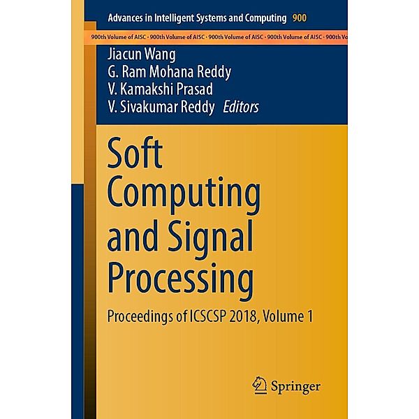 Soft Computing and Signal Processing / Advances in Intelligent Systems and Computing Bd.900