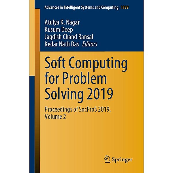 Soft Computing for Problem Solving 2019 / Advances in Intelligent Systems and Computing Bd.1139