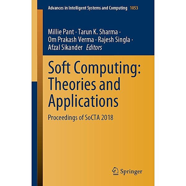 Soft Computing: Theories and Applications / Advances in Intelligent Systems and Computing Bd.1053
