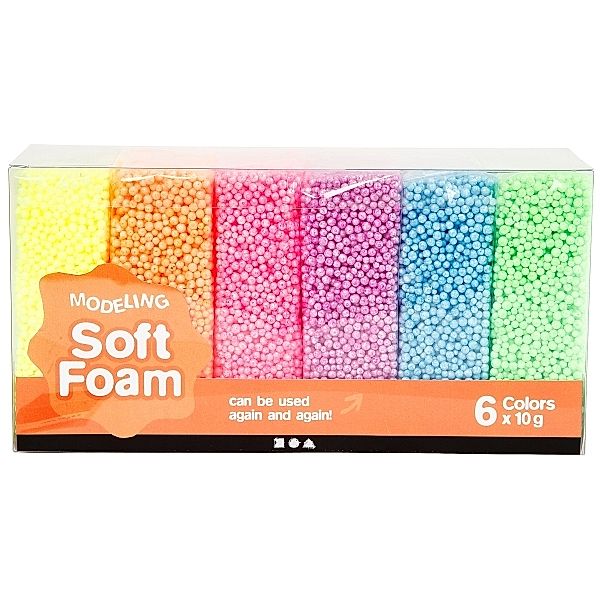 Soft Foam 6 x 10 Gramm