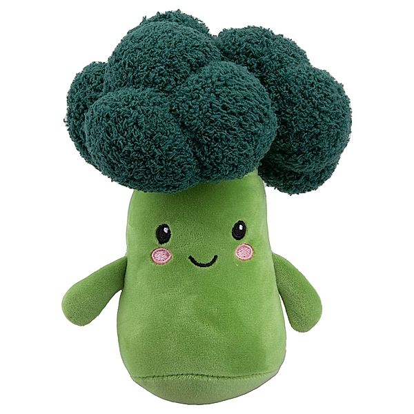 SOFTLINGS Food Plüsch SALAD & VEGETABLES 1, Brokoli, 16 cm