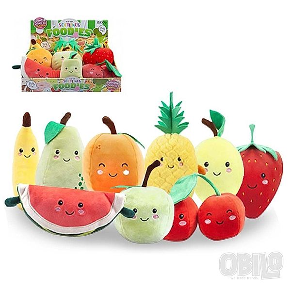 OBILO Softlings, Fruity Foodies, 16 cm