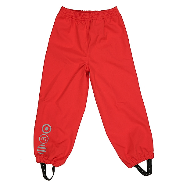 Minymo Softshell-Hose SOLID 18 mit Innenfleece in rot