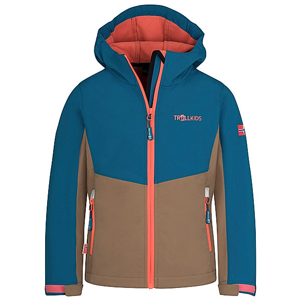 TROLLKIDS Softshell-Jacke KRISTIANSAND in atlantic blue