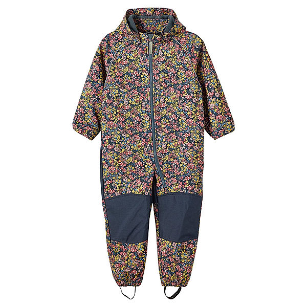name it Softshell-Overall NMFALFA FLORAL in midnight navy