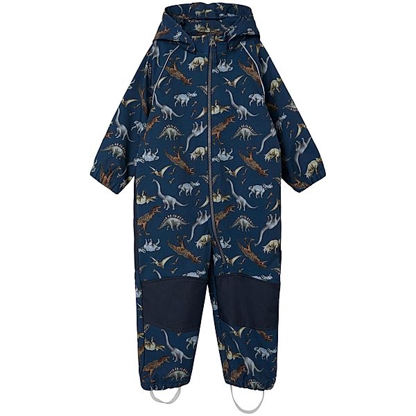 name it Softshell-Overall NMMALFA DINOS in moonlit ocean