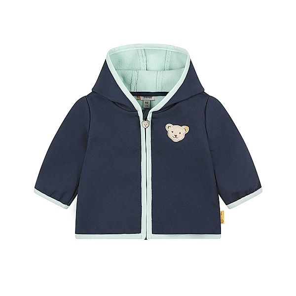 Steiff Softshelljacke ALIGATOR ISLAND BABY in blue nights