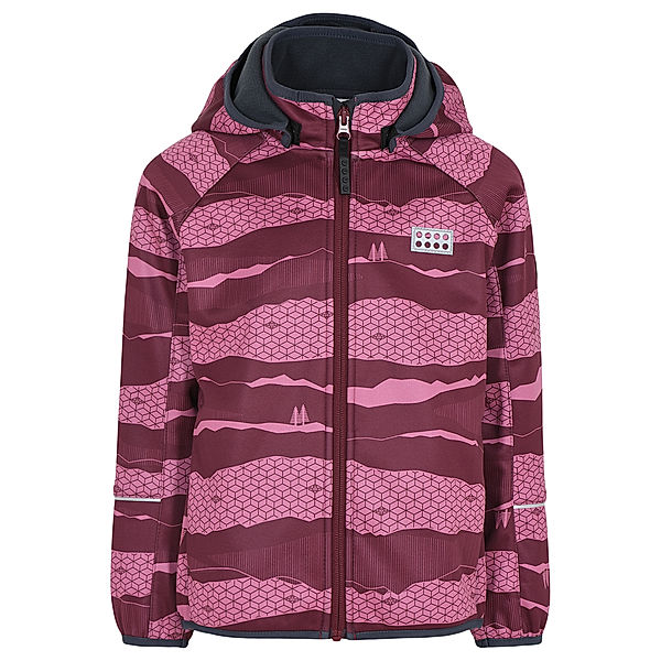 LEGO® Wear Softshelljacke LWSKY 660 in bordeaux