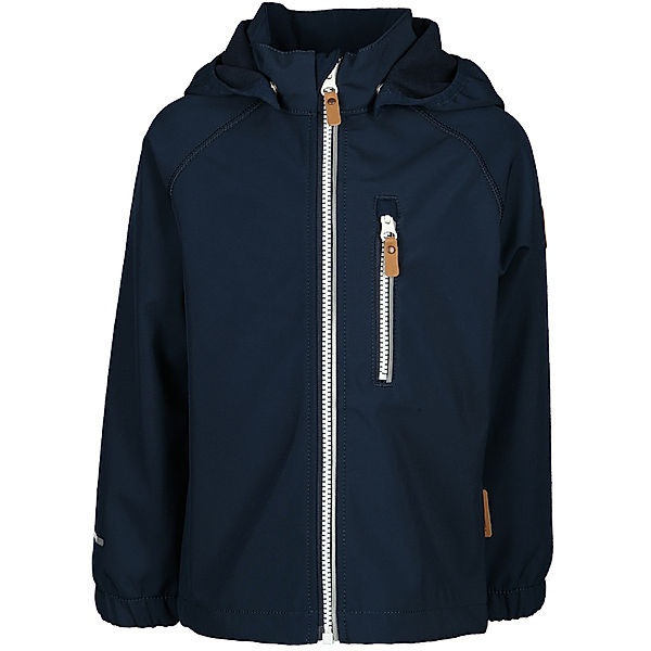 Reima Softshelljacke VANTTI mit abnehmbarer Kapuze in navy