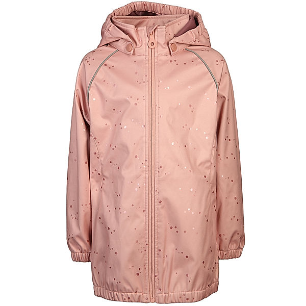 Minymo Softshelljacke WATERDROP in rose tan