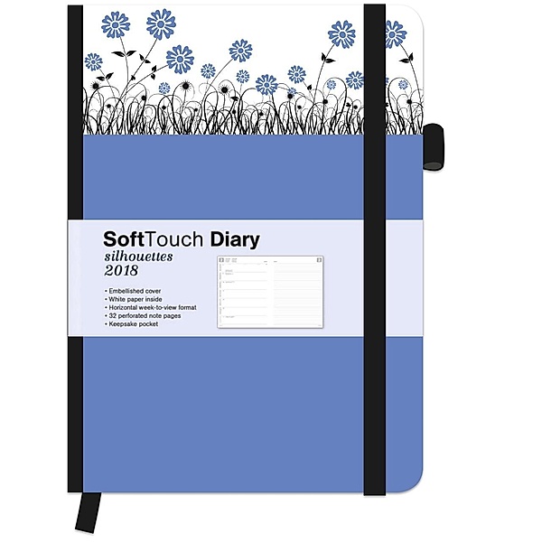 SoftTouch Diary Silhouettes Dandelion 2018