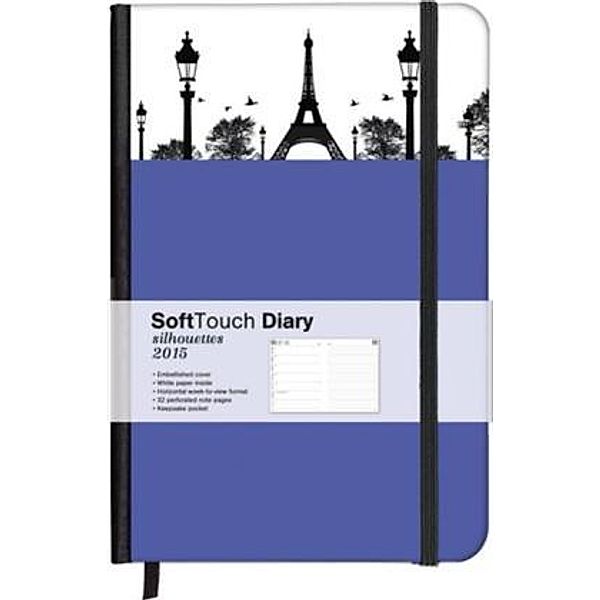 SoftTouch Diary Silhouettes Paris 2015 WEEKLY 9x14