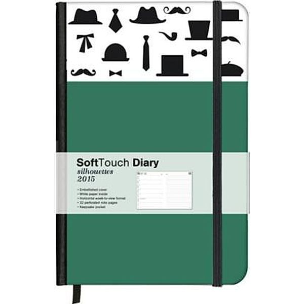 SoftTouch Diary Silhouettes Very British 2015 WEEKLY 9x14