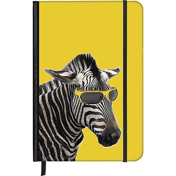 SoftTouch Notebook Cool Zebra 16 x 22 cm, Matt Dinniman